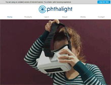 Tablet Screenshot of ophthalight.com